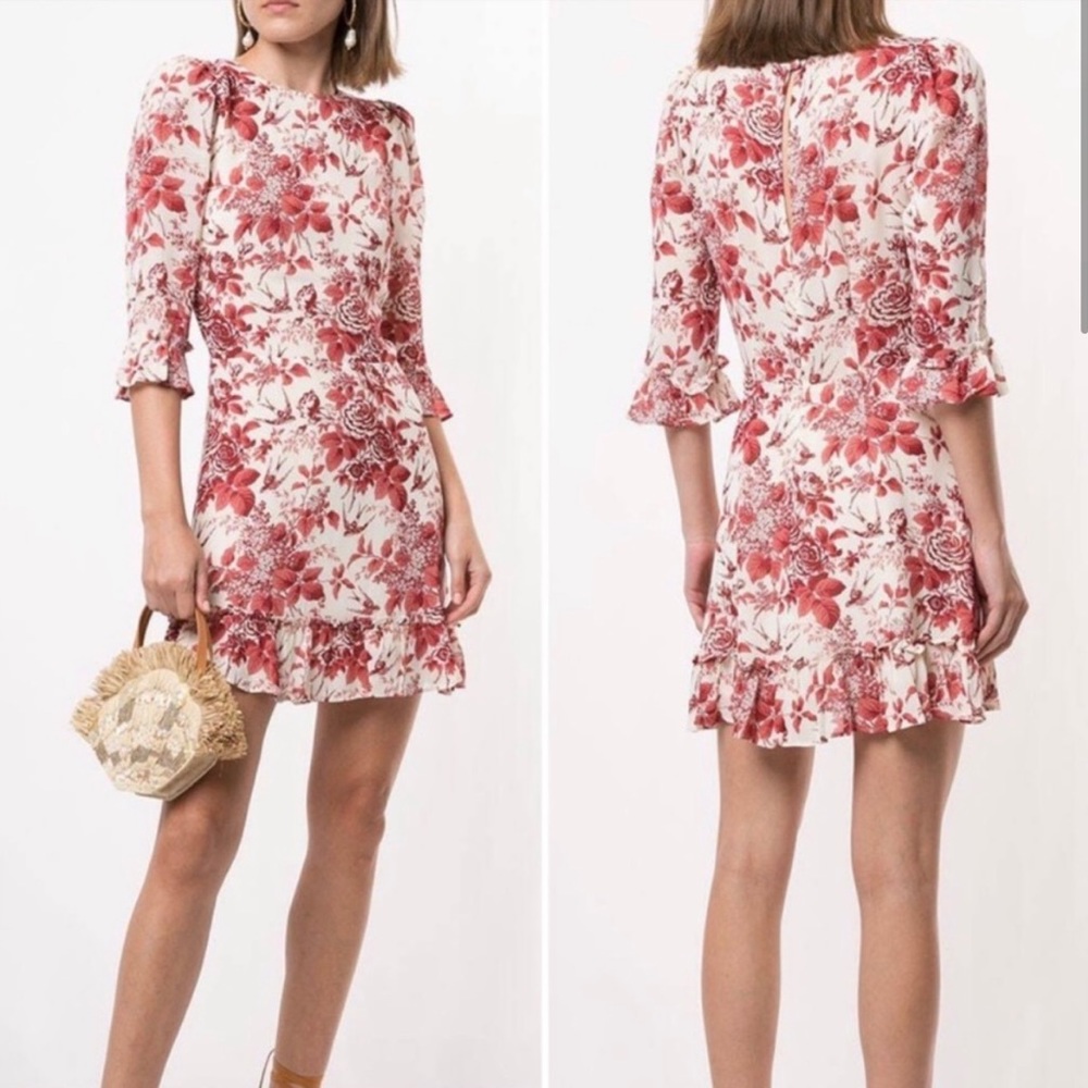 Reformation doutzen mini dress